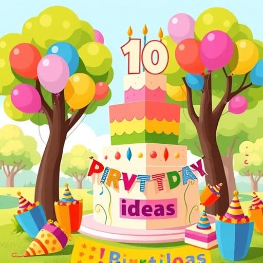  10th Birthday Party Ideas featured image