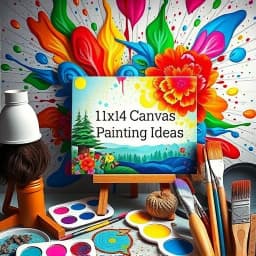  11x14 Canvas Painting Ideas icon