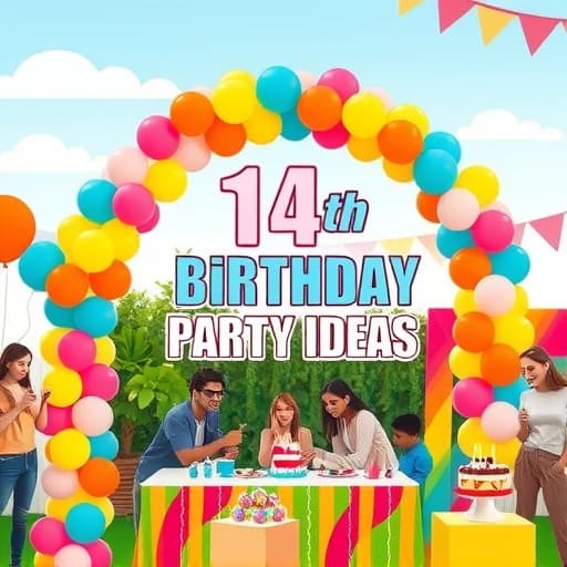  14th Birthday Party Ideas featured image