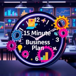  15 Minute Business Plan icon