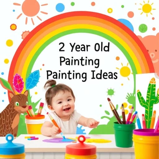 2 Year Old Painting Ideas featured image