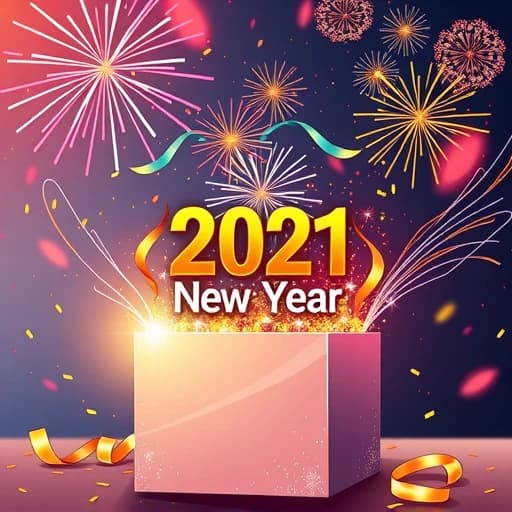  2021 New Year Email Template featured image