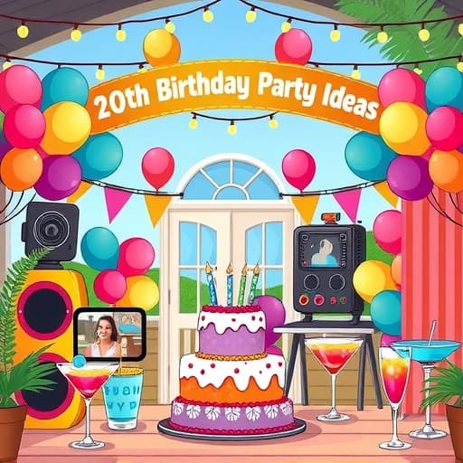  20th Birthday Party Ideas featured image