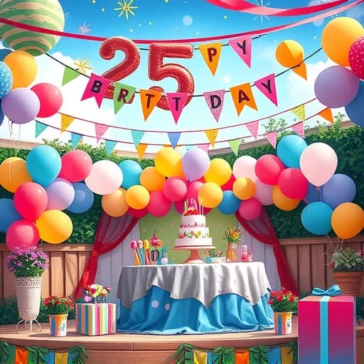 25th Birthday Party Ideas featured image