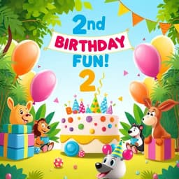  2nd Birthday Party Ideas icon