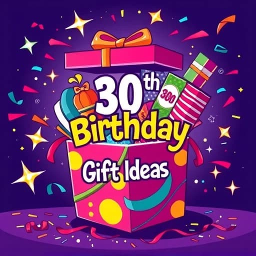 30th Birthday Gift Ideas featured image