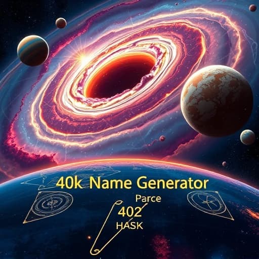  40K Planet Name Generator featured image