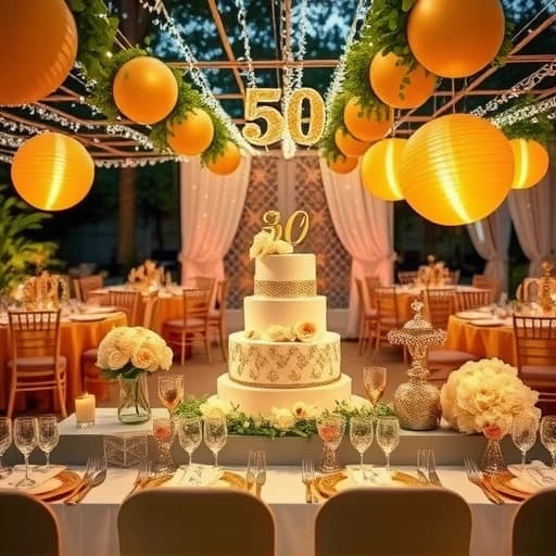 50th Anniversary Party Ideas featured image