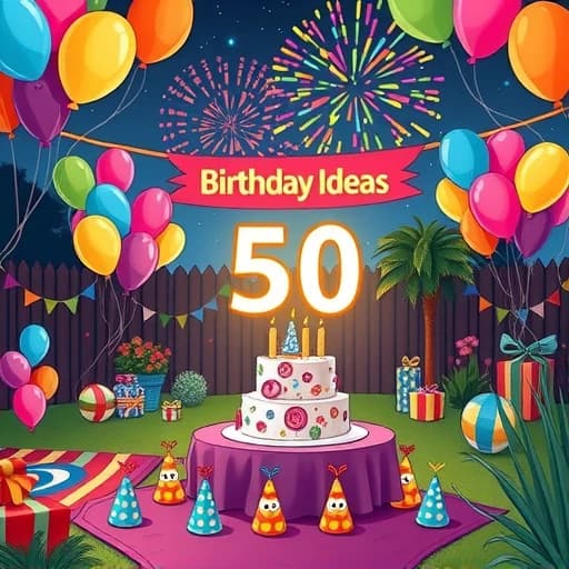 50th Birthday Ideas featured image
