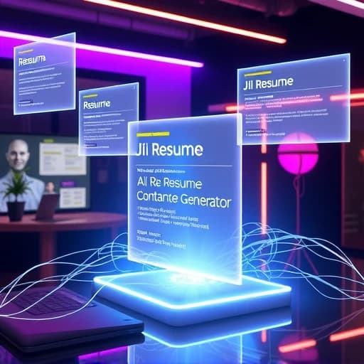 AI Resume Content Generator featured image