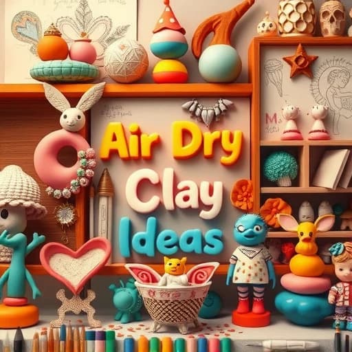 Air Dry Clay Ideas featured image