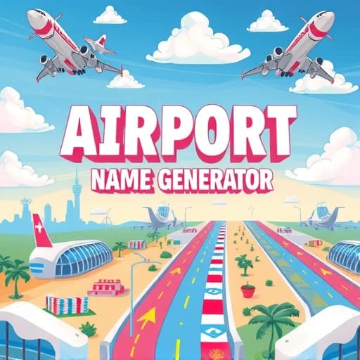 Airport Name Generator featured image
