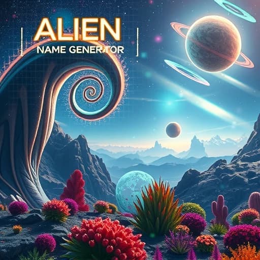 Alien Species Name Generator featured image