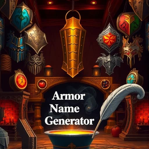 Armor Name Generator featured image