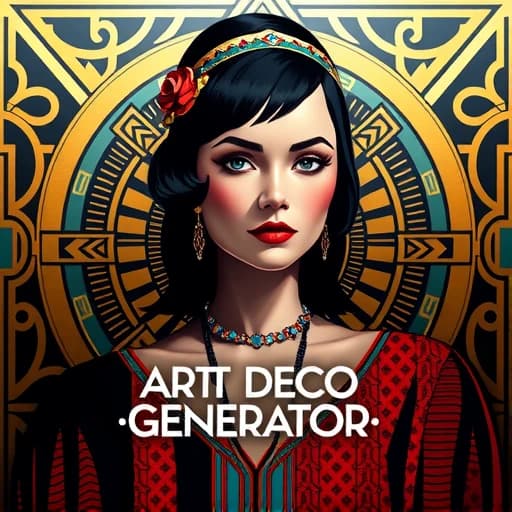 Art Deco Portrait Generator featured image