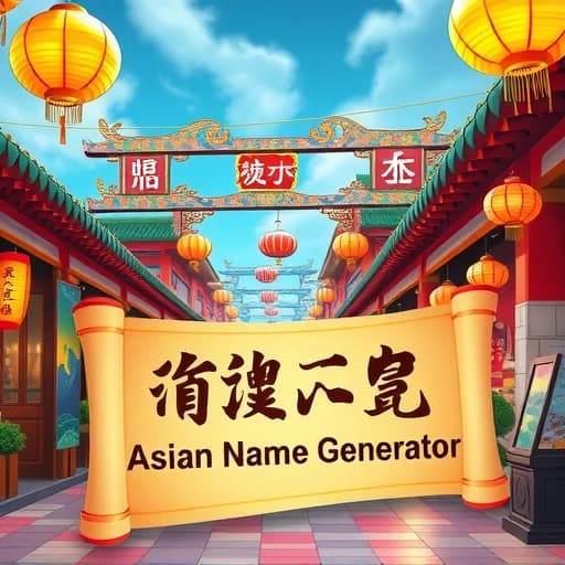 Asian Name Generator featured image