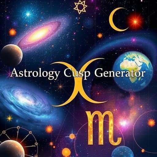 Astrology Cusp Generator featured image