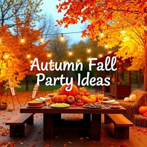 Autumn Fall Party Ideas featured image