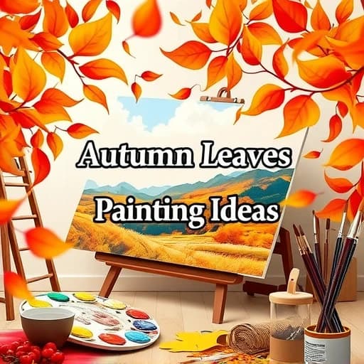 Autumn Leaves Painting Ideas featured image
