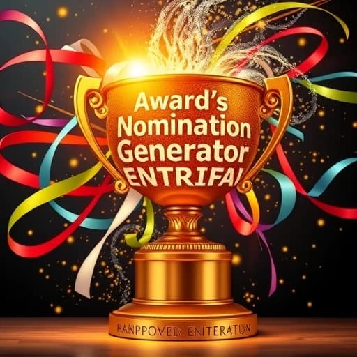 Award Nomination Generator featured image