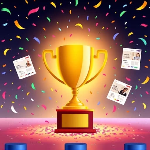  Awards Email Template featured image