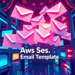  AWS SES Send Email Template icon