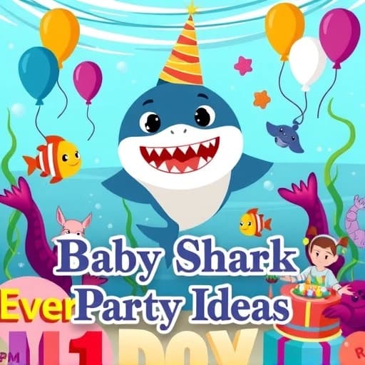 Baby Shark Party Ideas featured image