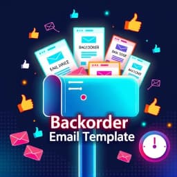  Backorder Email Template icon