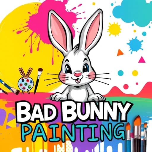 Bad Bunny Painting Ideas featured image