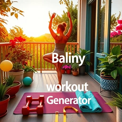  Balcony Workout Generator featured image