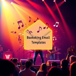  Band Booking Email Template icon