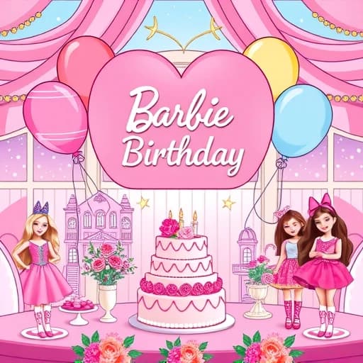 Barbie Birthday Party Ideas featured image
