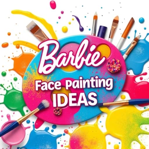 Barbie Face Painting Ideas featured image
