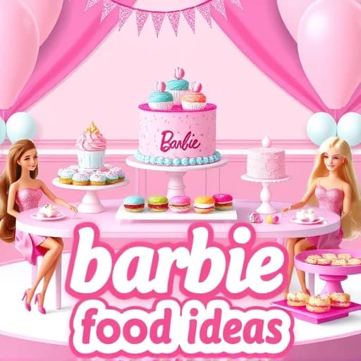 Barbie Party Food Ideas featured image