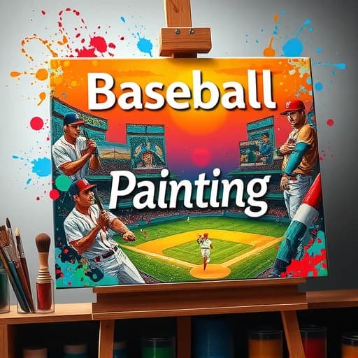 Baseball Painting Ideas featured image