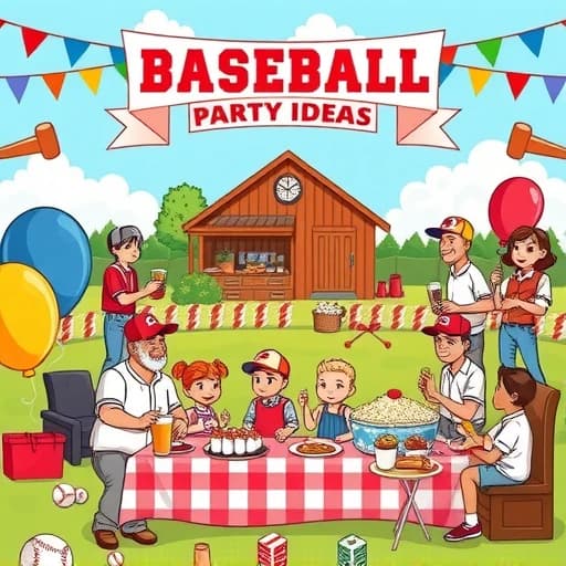 Baseball Party Ideas featured image