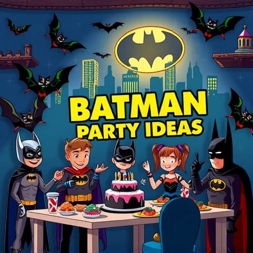 Batman Party Ideas featured image