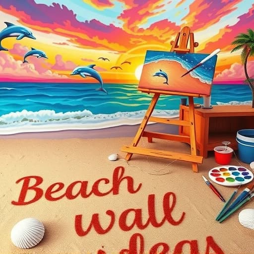 Beach Wall Painting Ideas featured image