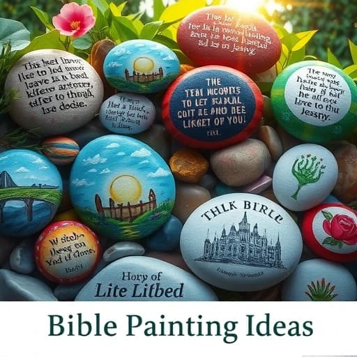 Bible Rock Painting Ideas featured image