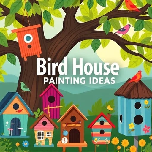 Bird House Painting Ideas featured image