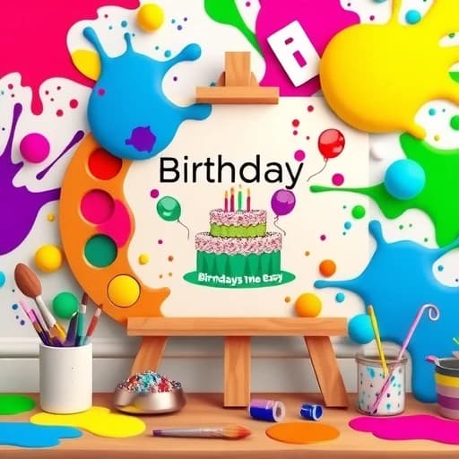 Birthday Painting Ideas Easy featured image