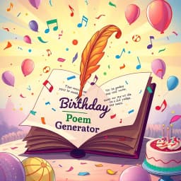  Birthday Poem Generator icon
