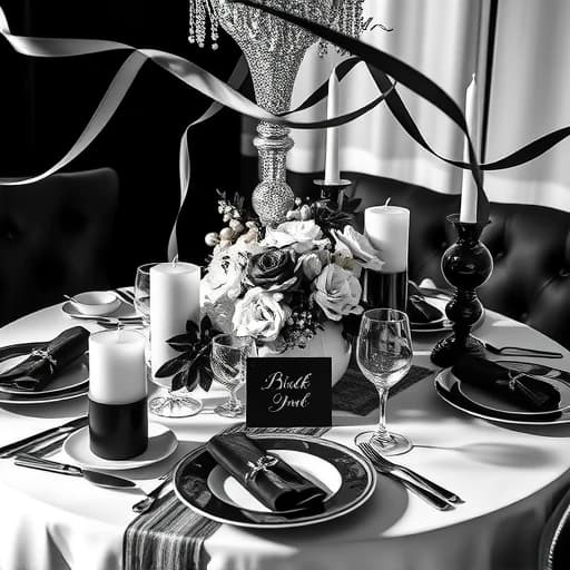  Black and White Party Ideas featured image