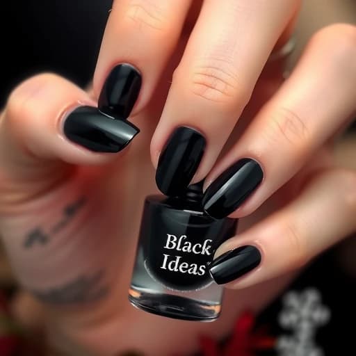  Black Nail Ideas featured image