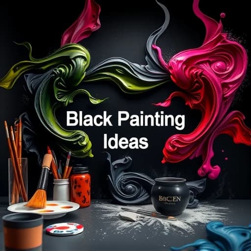 Black Painting Ideas featured image