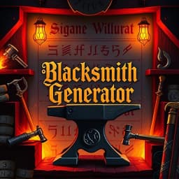  Blacksmith Name Generator icon