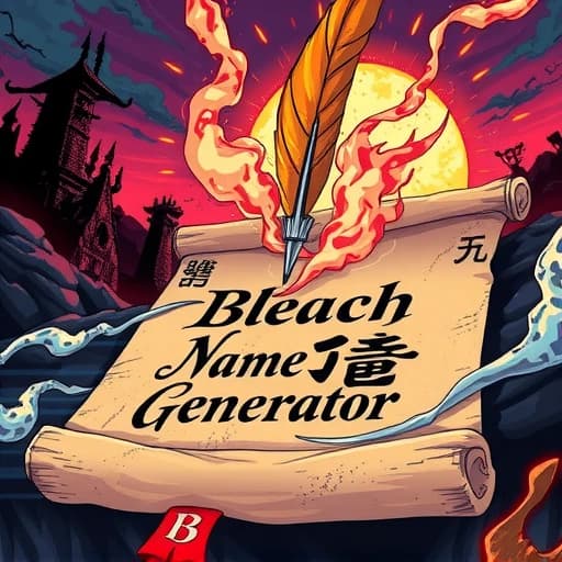 Bleach Name Generator featured image