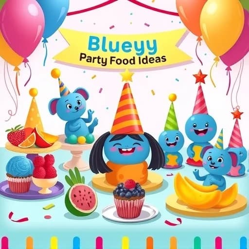 Bluey Party Food Ideas featured image