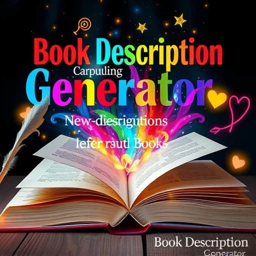 Book Description Generator featured image