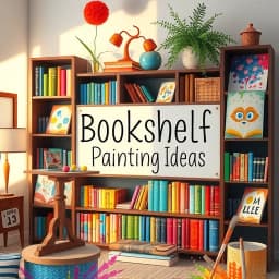  Bookshelf Painting Ideas icon
